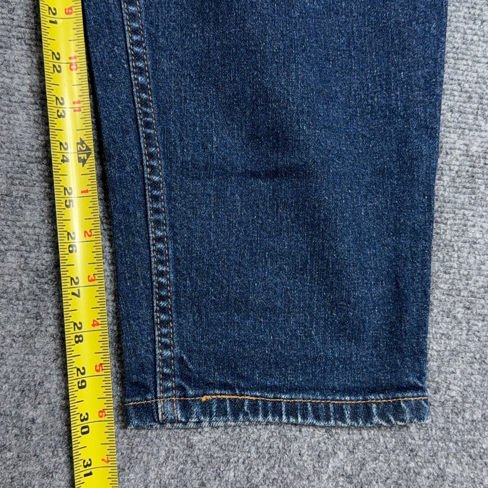 Vintage Levi's 550 Jeans Womens 24 Relaxed Tapered Leg High Rise Dark Wash Denim - Picture 13 of 13